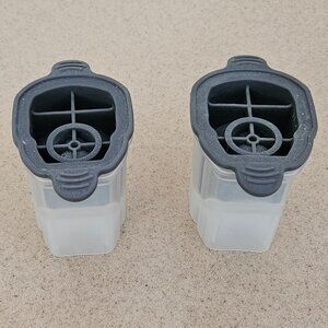 RARE 2 TOVOLO SKELETON SKULL HALLOWEEN FALL COCKTAIL ICE CUBE MOLD SLOW MELTING